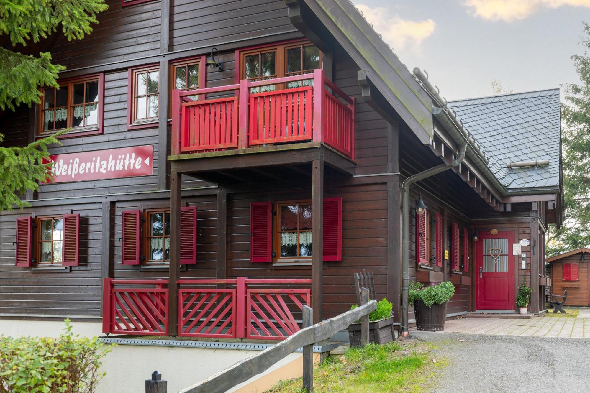 Ferienanlage Zum Silberstollen 2 Haeuser Am Berg Polderhof Und Weisseritzhuette Алтенберг Източен Ерцгебирге Екстериор снимка