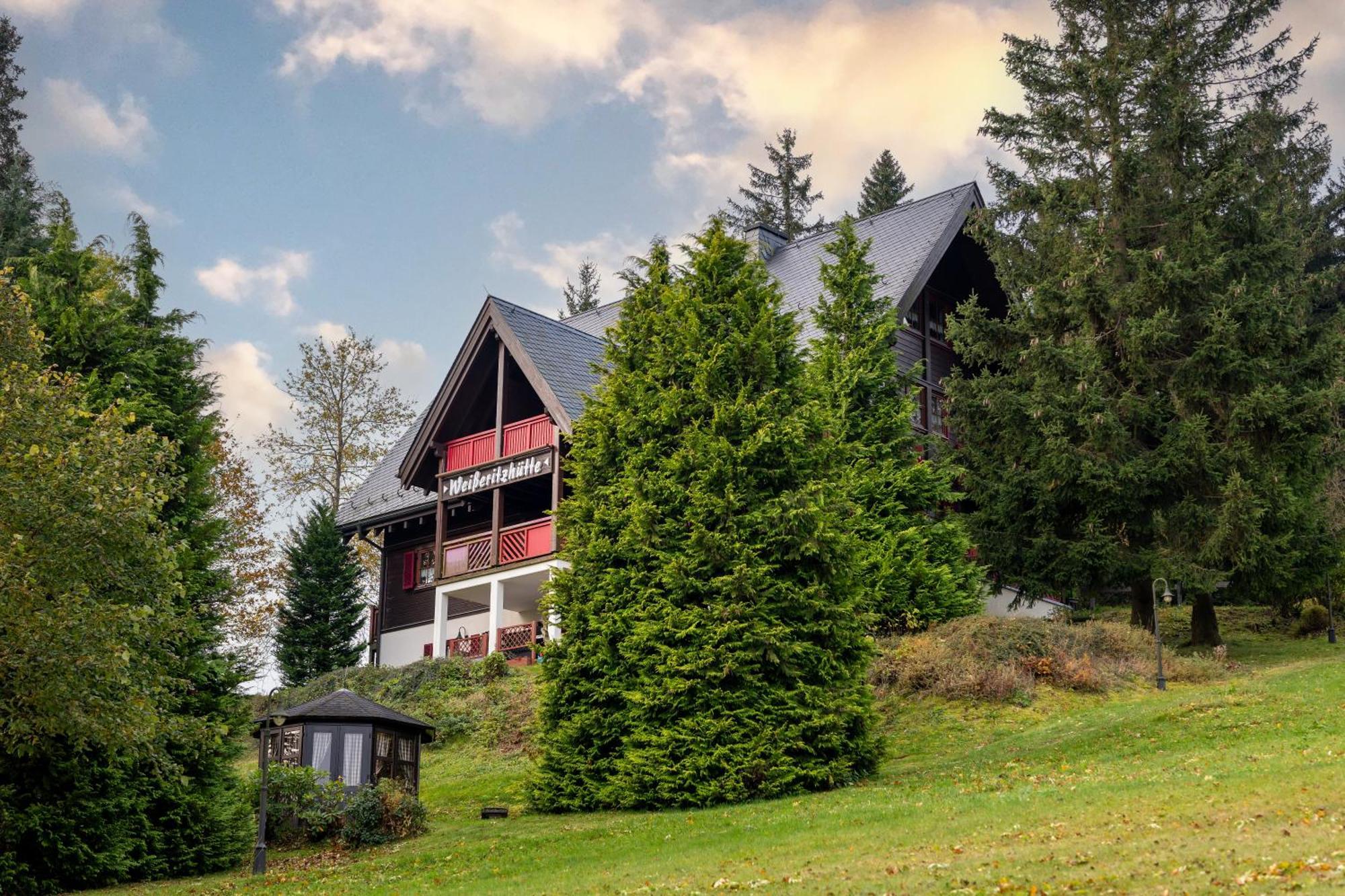 Ferienanlage Zum Silberstollen 2 Haeuser Am Berg Polderhof Und Weisseritzhuette Алтенберг Източен Ерцгебирге Екстериор снимка