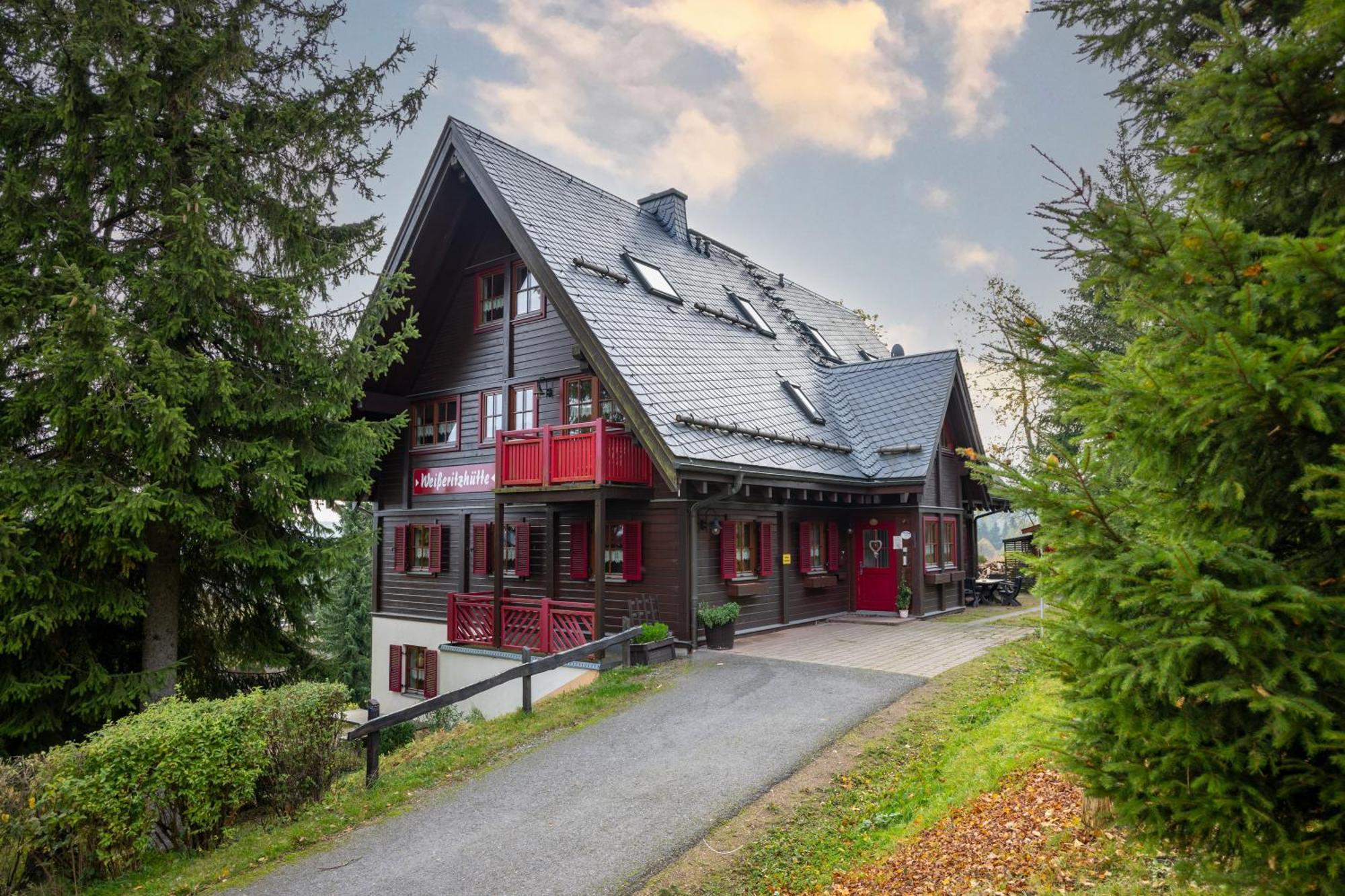 Ferienanlage Zum Silberstollen 2 Haeuser Am Berg Polderhof Und Weisseritzhuette Алтенберг Източен Ерцгебирге Екстериор снимка